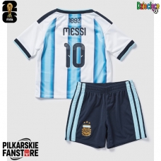 Tanie Strój piłkarski Argentyna Lionel Messi #10 Koszulka Podstawowej dla dziecięce MŚ 2026 Krótkie Rękawy (+ szorty)